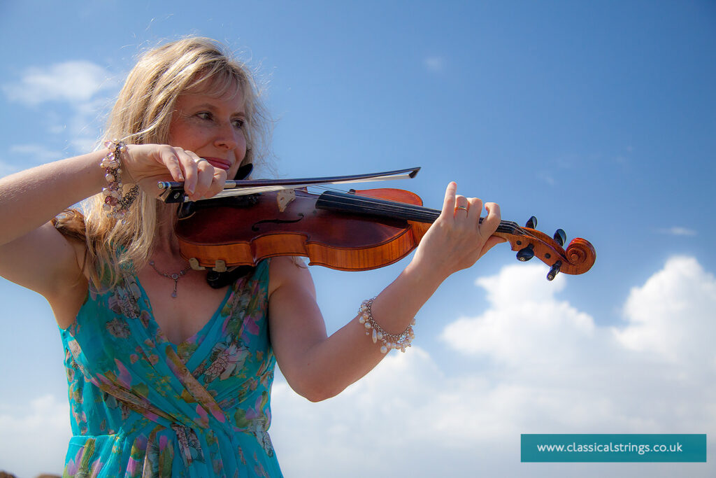 Solo Violinist Cornwall Devon Sue Aston